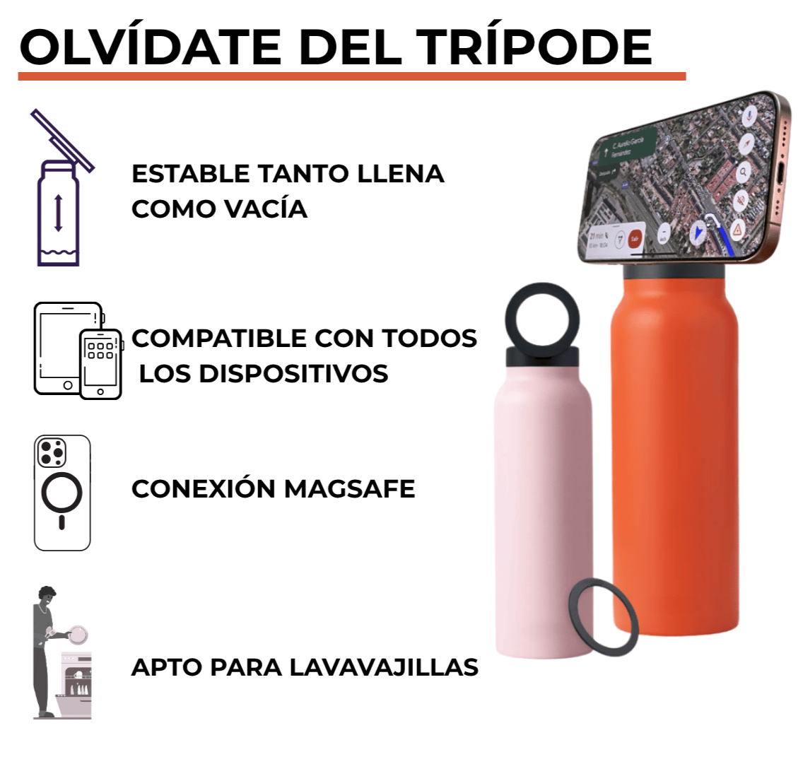 Botella Térmica con Trípode